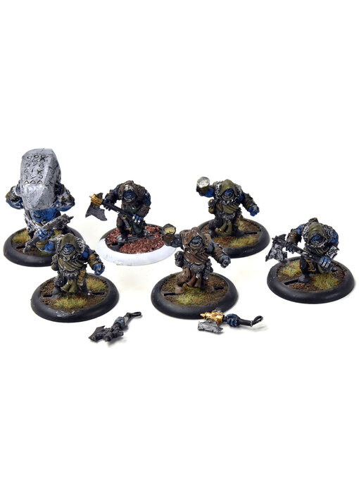 HORDES 6 Krielstone Bearer & Stone Scribes #1 METAL TROLLBLOODS