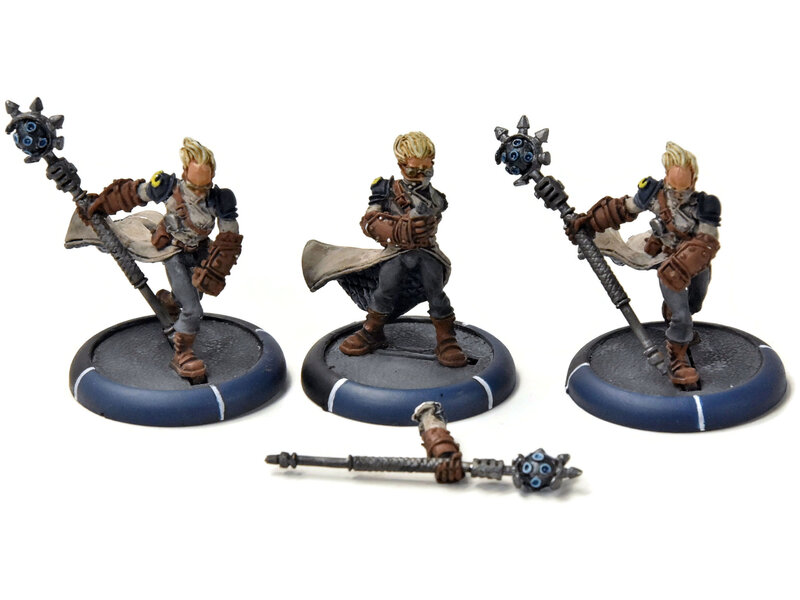 WARMACHINE Stormsmith Stormcallers #1 METAL CYGNAR WELL PAINTED