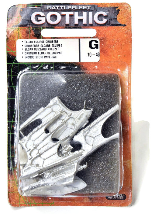 BATTLEFLEET GHOTIC Eldar Eclipse Cruisers #1 METAL  Canada only