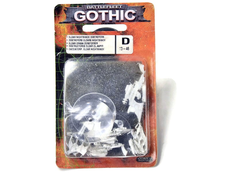 Games Workshop BATTLEFLEET GHOTIC Eldar Nightshade Destroyer #1 METAL Canada only