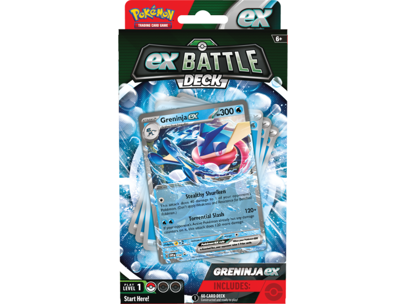 Pokémon Trading cards Pokémon Battle Deck Greninja EX