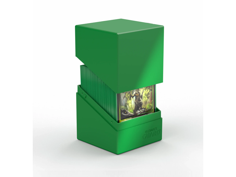 Ultimate Guard Deck Case Boulder 100+ Solid Green