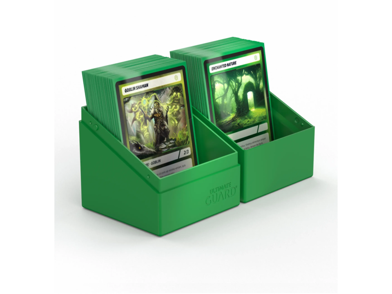 Ultimate Guard Deck Case Boulder 100+ Solid Green