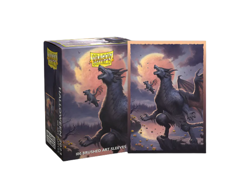 Dragon Shield Sleeves Brushed Halloween 2023