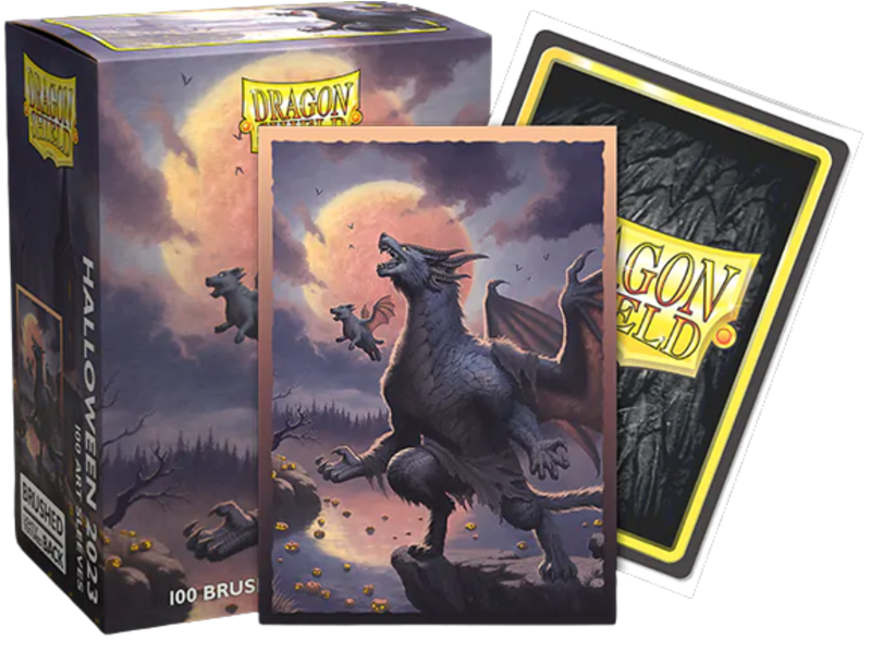 Dragon Shield Sleeves Brushed Halloween 2023