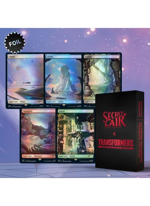 MTG Secret Lair x Transformers: One Shall Stand, One Shall Fall Foil