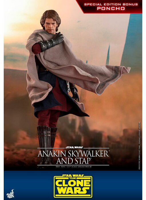 Anakin Skywalker and Stap (special Edition) Sixth Scale Figure Set by Hot Toys