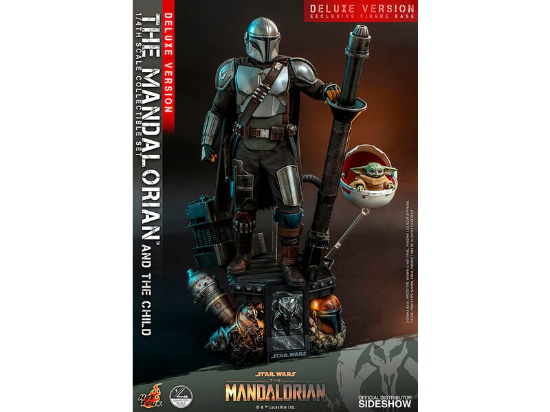 Sideshow The Mandalorian™ and The Child (deluxe) Collectible Set by Hot Toys