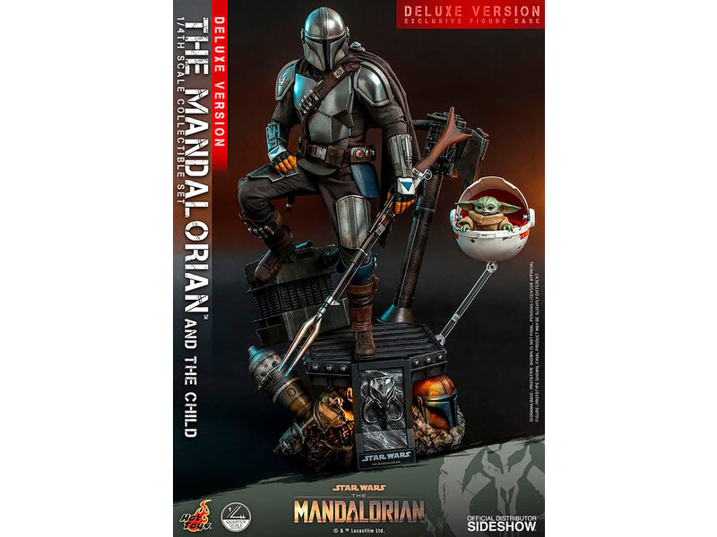 Sideshow The Mandalorian™ and The Child (deluxe) Collectible Set by Hot Toys