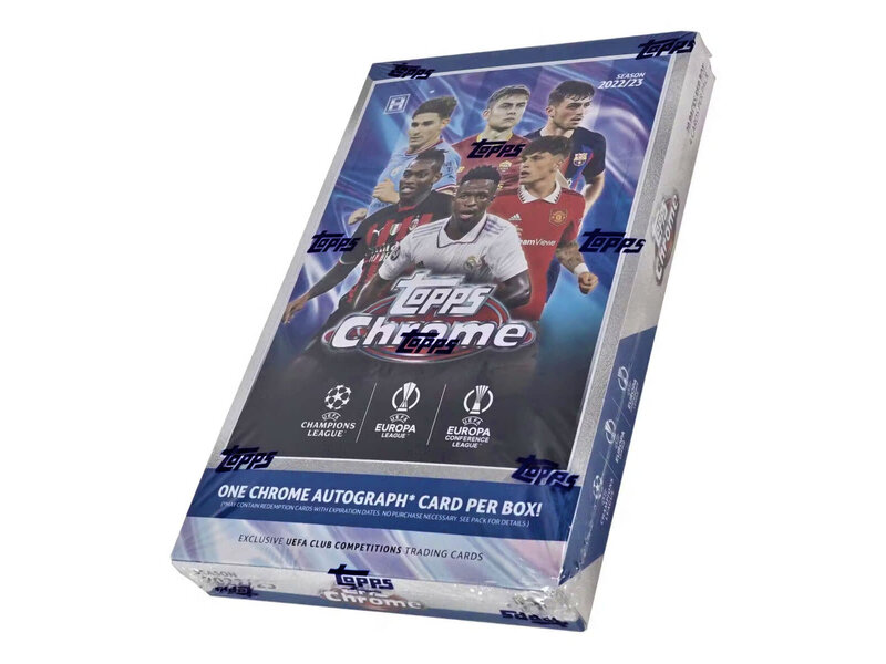 Topps 2023 Topps UEFA Competitions Soccer Chrome Box