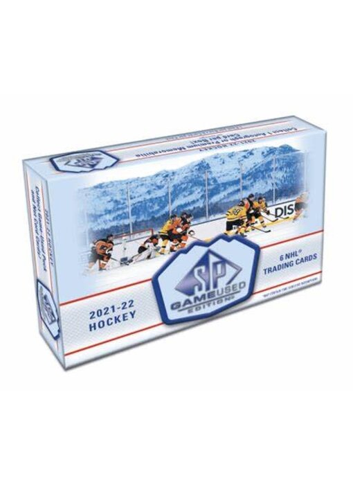2021-22 Upper Deck Sp Game Used Hockey Hobby Box