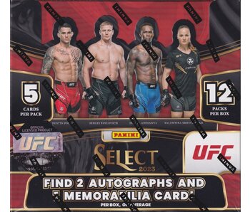 2023 Panini Select UFC Hobby Box