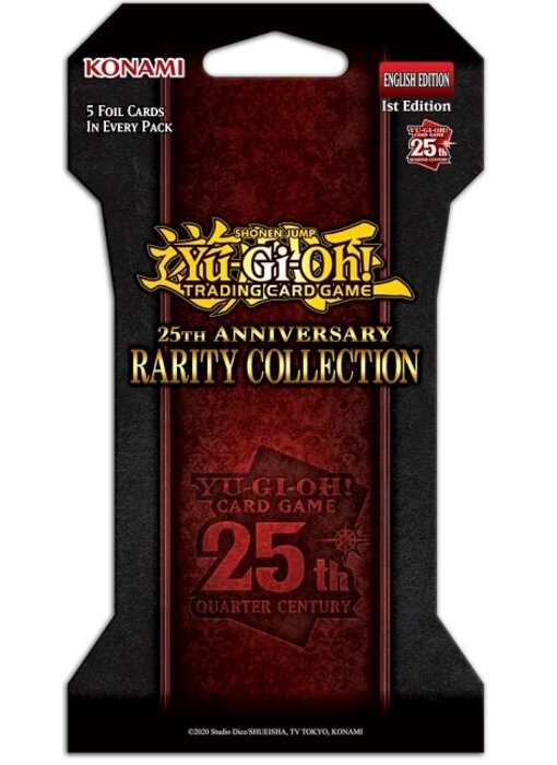 Blister Yu-gi-oh 25th Anniversary Rarity Collection