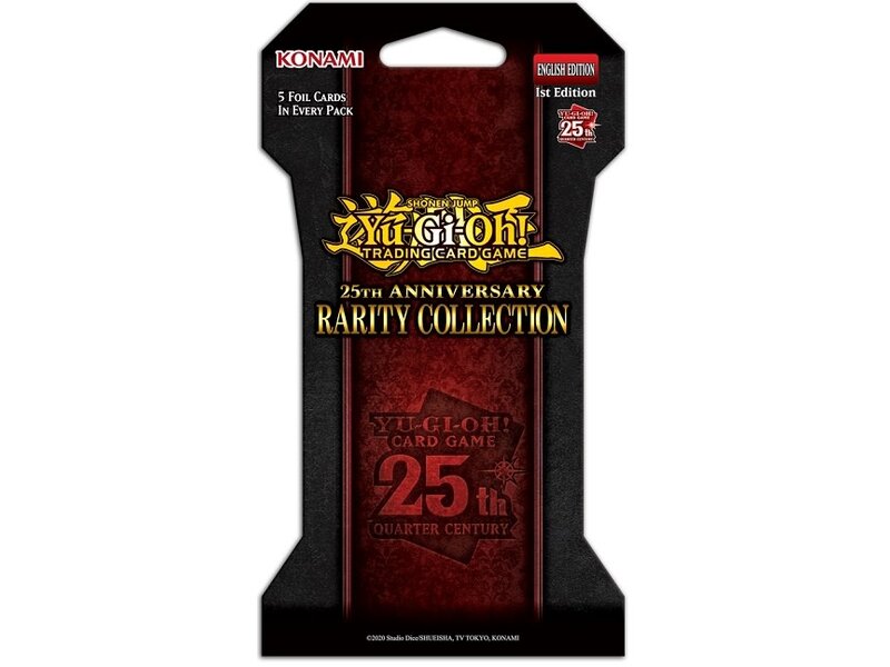 Konami Blister Yu-gi-oh 25th Anniversary Rarity Collection