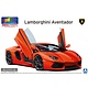 Aoshima 1/24 11 Lamborghini Aventador Orange Pearl Car