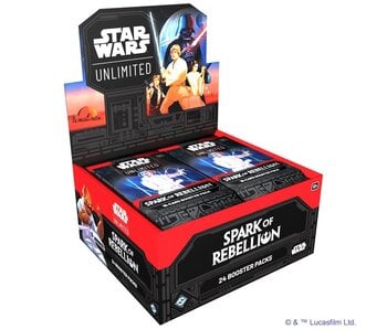 Star Wars: Unlimited: Spark of Rebellion Draft Booster Display (FR) (PRE ORDER)