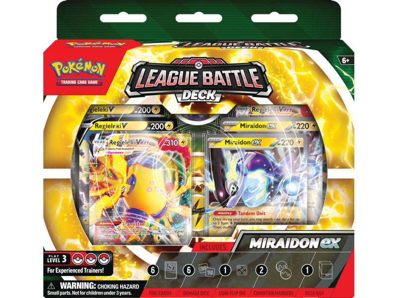 Pokémon Trading cards Pokemon TCG League Battle Deck Miraidon Ex