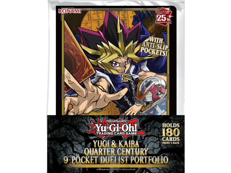 Konami Yu-Gi-Oh! Yugi/Kaiba 25th 9 pockets Portfolio (PRE ORDER)