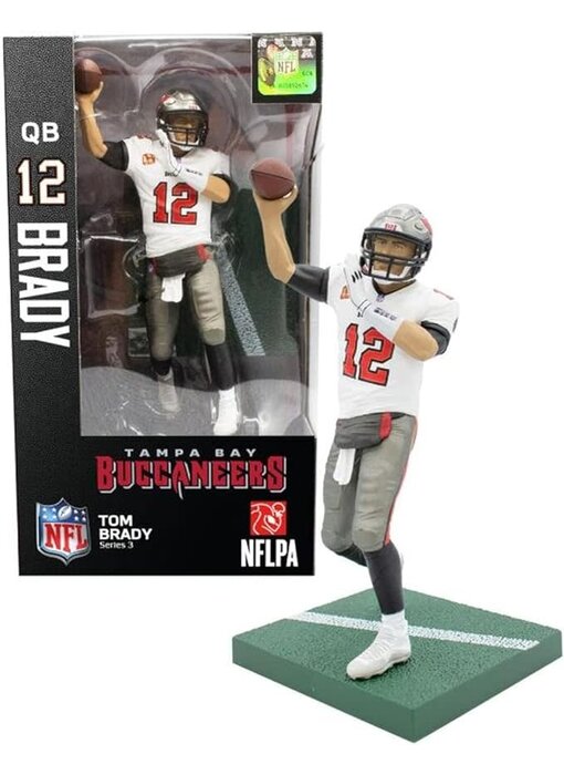 Imports Dragon Tom Brady (Tampa Bay Buccaneers) NFL 6Inches Figure Series 3