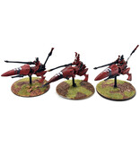 Games Workshop AELDARI 3 Shining Spears #2 WELL PAINTED METAL Warhammer 40K