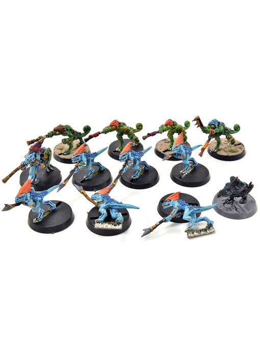 SERAPHON 12 Skinks crew for razordon & Priest #1 METAL Chameleon Skinks