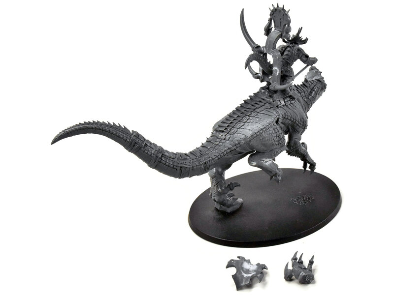 Games Workshop SERAPHON Saurus Oldblood On Carnosaur #1 broken lance Sigmar