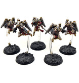 Games Workshop ADEPTA SORORITAS 5 Seraphim Squad #1 WELL PAINTED Warhammer 40K