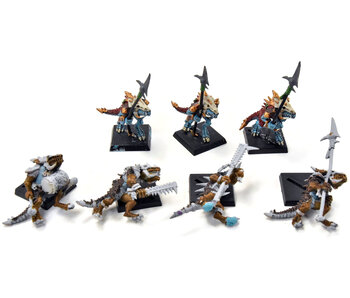 SERAPHON 7 Saurus Warriors #1 METAL Sigmar temple Guard