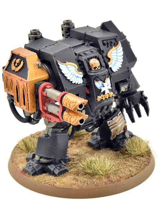 SPACE MARINES Dreadnought #1 WELL PAINTED Black Templars Warhammer 40K