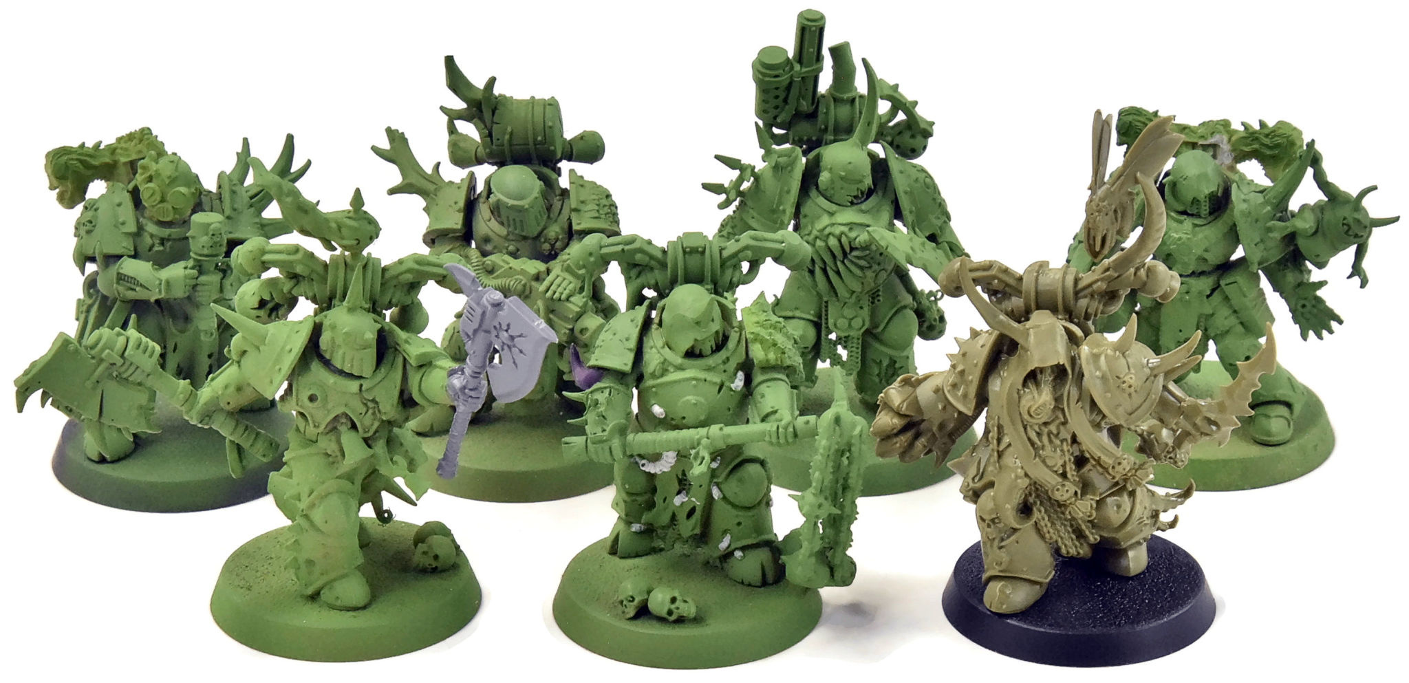 Warhammer 40K Death Guard Plague Marine box set BITS Games Workshop