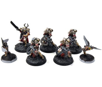 ADEPTA SORORITAS 5 Retributor Squad #2 WELL PAINTED Warhammer 40K