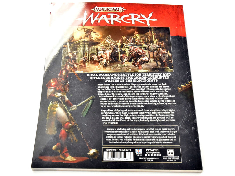 Games Workshop WARCRY CORE BOOK FIRST EDITION