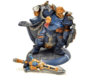 WARMACHINE Stormblade Infantry Captain #1 METAL Cygnar