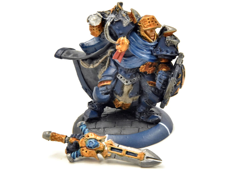 Games Workshop WARMACHINE Stormblade Infantry Captain #1 METAL Cygnar