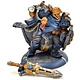WARMACHINE Stormblade Infantry Captain #1 METAL Cygnar