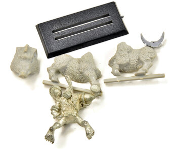 Games Workshop ORCS & GOBLINS 5 Orc Boar Boyz #1 METAL WELL