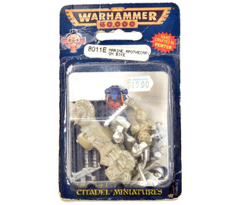 SPACE MARINES Apothecary on Bike #1 NIB METAL CANADA ONLY 40K