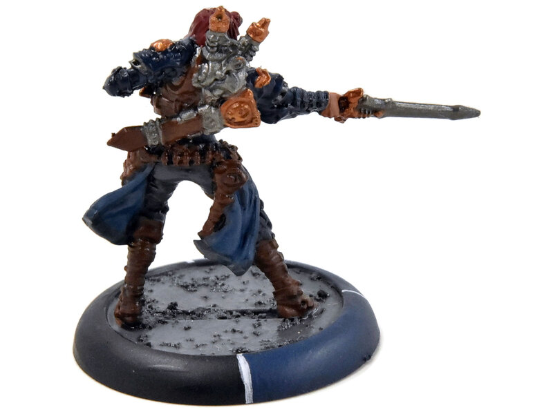 Games Workshop WARMACHINE Lieutenant Jakes #1 METAL Cygnar