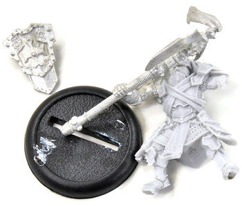 WARMACHINE Exemplar Warder #1 METAL protectorate of Menoth