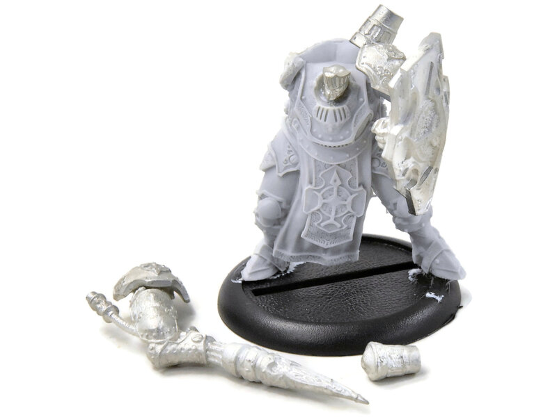 WARMACHINE Anson Dust Rock of The Faith #1 METAL protectorate of Menoth