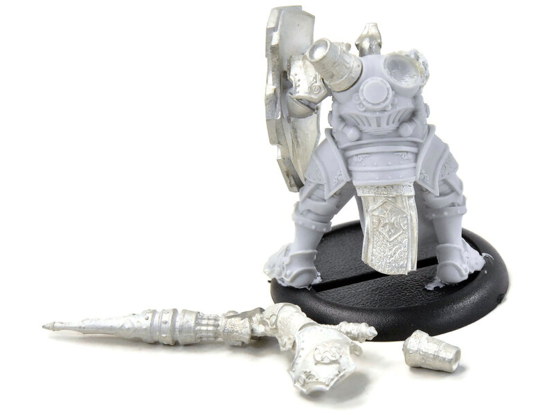 Privateer Press WARMACHINE Anson Dust Rock of The Faith #1 METAL protectorate of Menoth