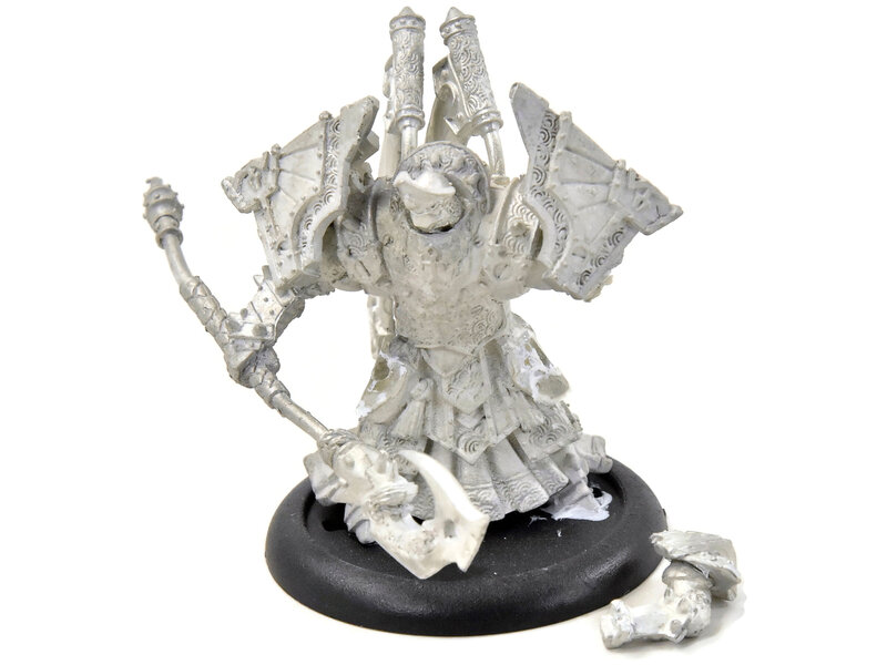 WARMACHINE Exemplar Bastion Seneschal #1 METAL protectorate of Menoth