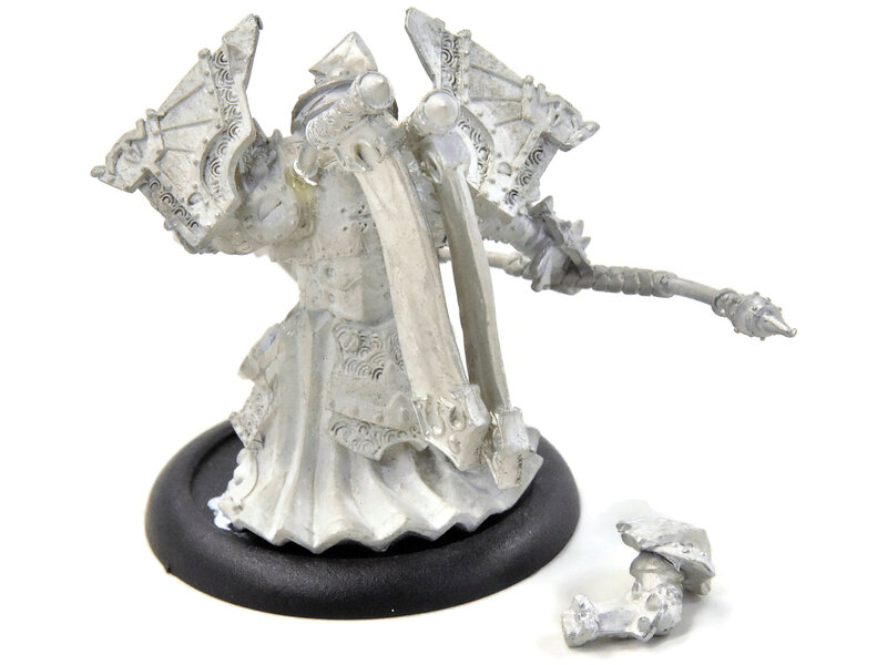 WARMACHINE Exemplar Bastion Seneschal #1 METAL protectorate of Menoth