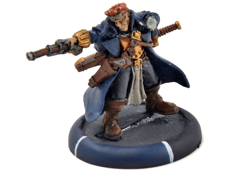 Games Workshop WARMACHINE Gun Mage Captain #1 METAL Cygnar