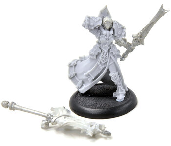 WARMACHINE High Exemplar Gyrenia #1 METAL protectorate of Menoth