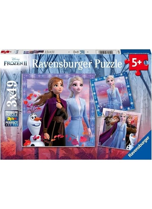 Ravensburger Frozen II The Journey Starts  3 x 49 Pcs