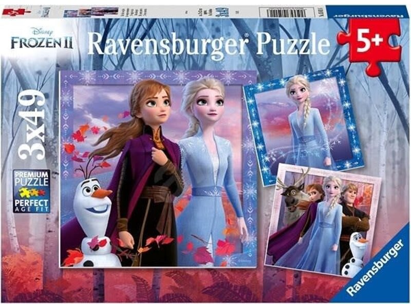 Ravensburger Ravensburger Frozen II The Journey Starts  3 x 49 Pcs