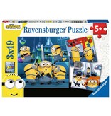 Ravensburger Ravensburger Funny Minions 3 x 49 Pcs Puzzle Pack