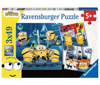 Ravensburger Funny Minions 3 x 49 Pcs Puzzle Pack