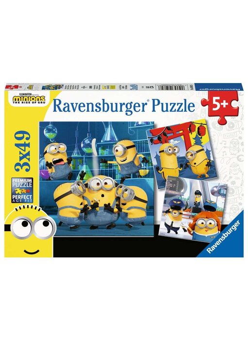 Ravensburger Funny Minions 3 x 49 Pcs Puzzle Pack